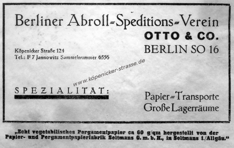 Berliner Abroll-Speditions-Verein
