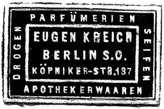 Eugen Kreich Apothekenwaaren