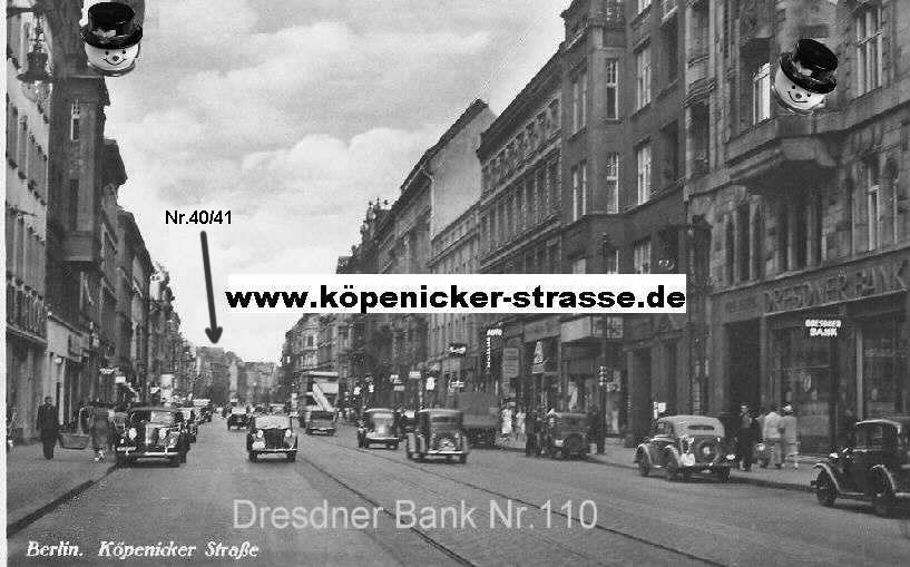 Köpenicker Straße -historisches Bild
