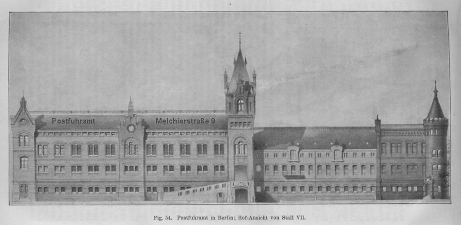 Postfuhramt Köpenicker Straße 1893